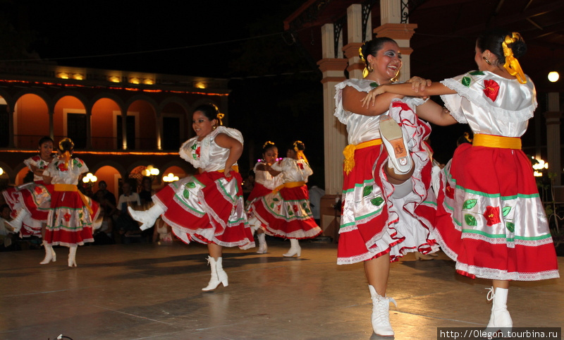 Танцы, танцульки Кампече, Мексика