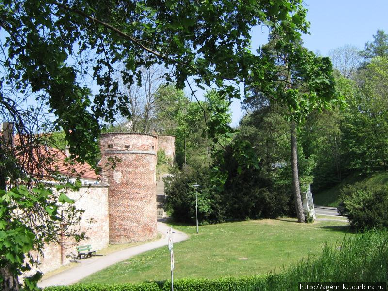 Крепостные стены Ландсберг-ам-Лех, Германия