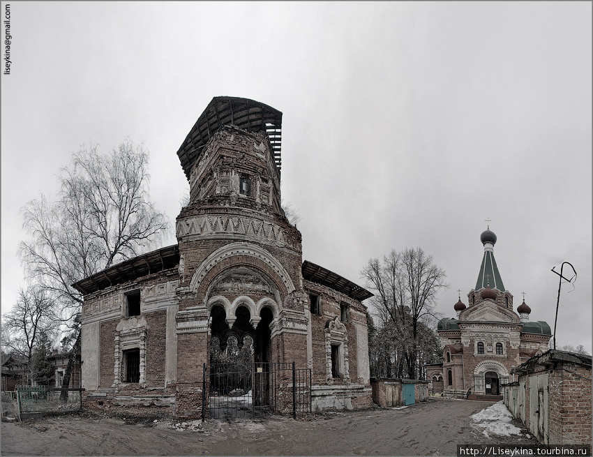Занарская церковь и колокольня Серпухов, Россия