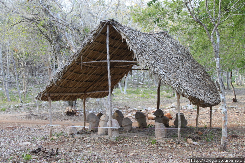 Дома черепах, карлика и волшебника Ушмаль, Мексика