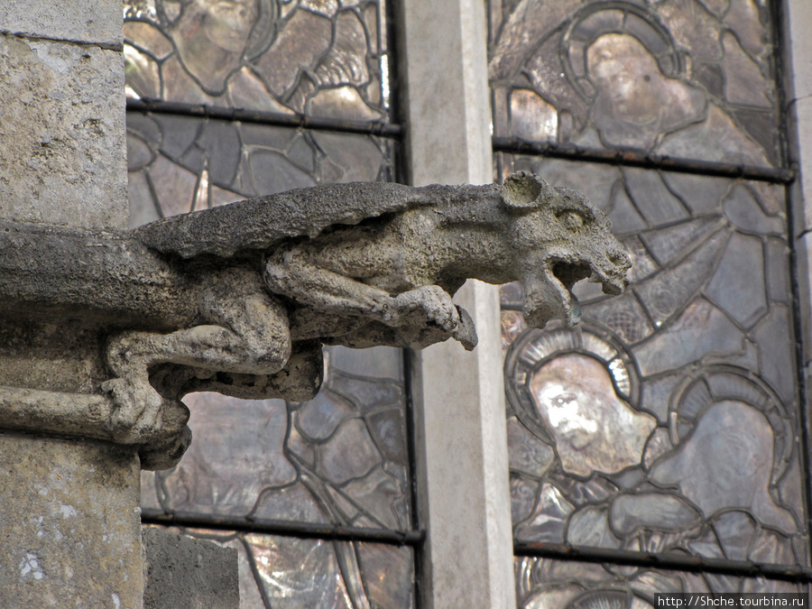 Химеры на St. Alban’s Church Копенгаген, Дания