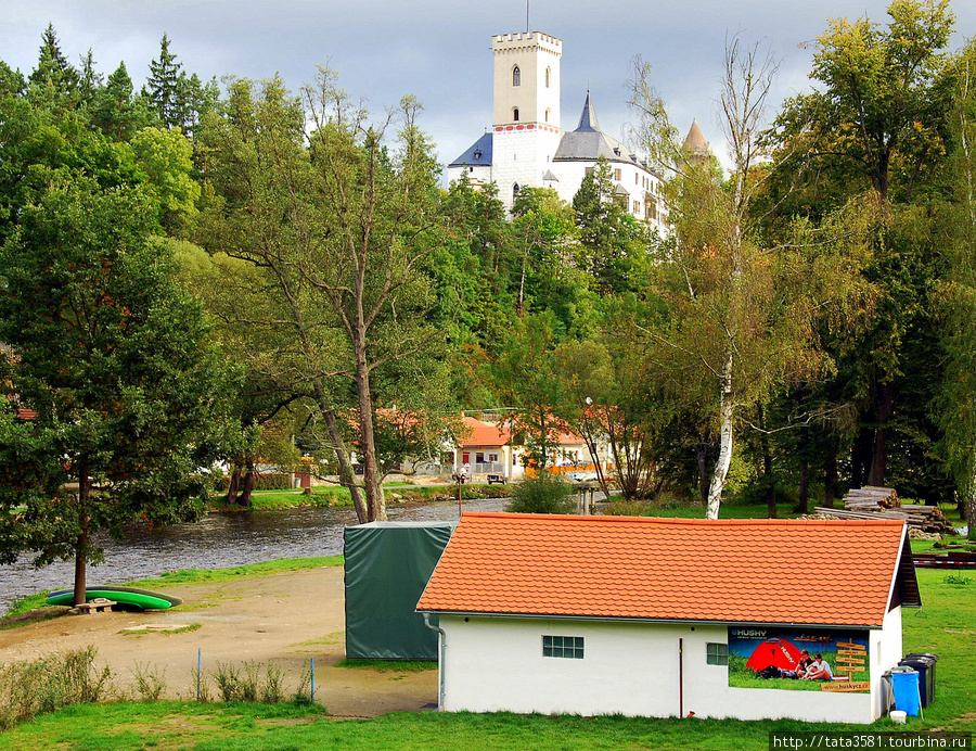 Город и замок Рожмберк над Влтавою Рожмберк-над-Витау, Чехия