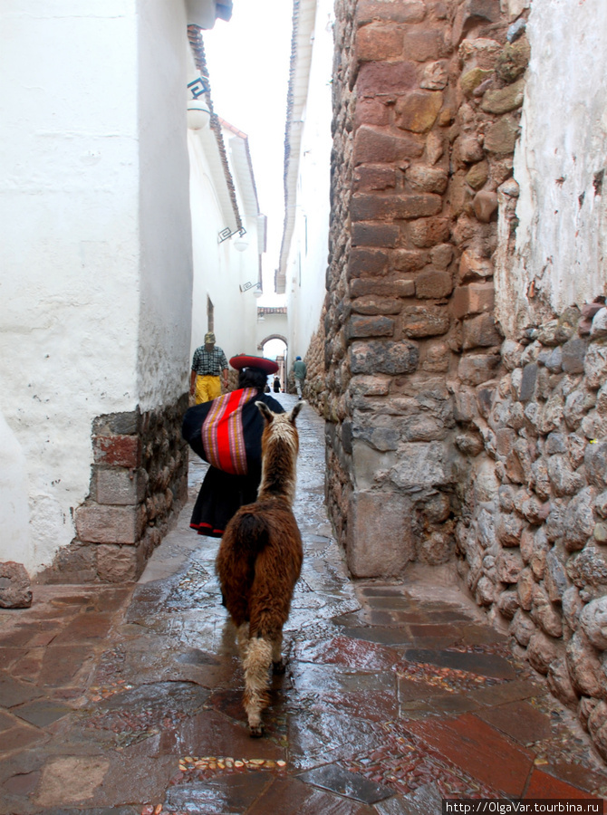 На узких улочках Куско Куско, Перу