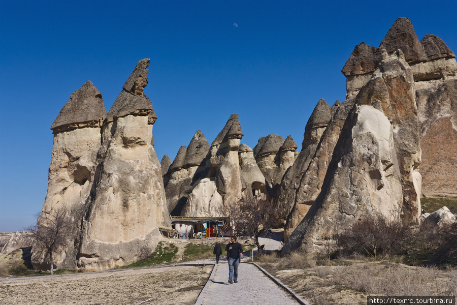 Между Чавушином и Юргюпом есть и вот такие образования Каппадокия - Гереме Национальный Парк, Турция