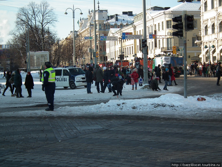...Один морозный день в Хельсинки Хельсинки, Финляндия
