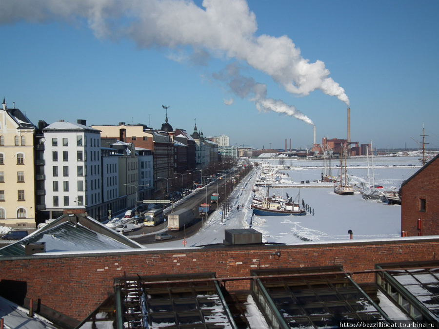 ...Один морозный день в Хельсинки Хельсинки, Финляндия