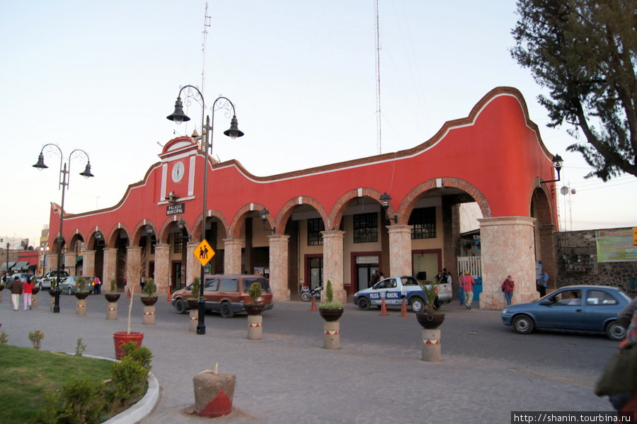 Муниципалитет в Сан Хуане Теотиуакан пре-испанский город тольтеков, Мексика