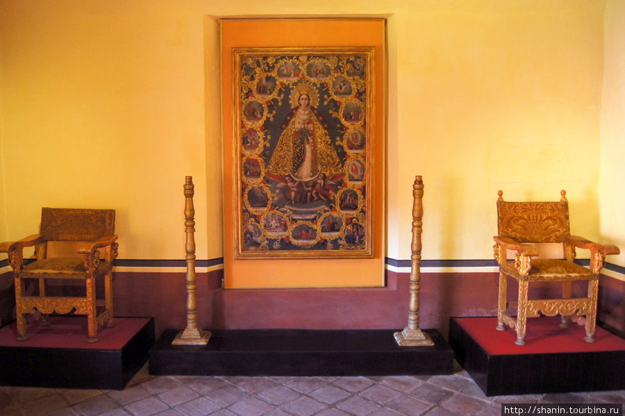 В музее Тласкала-де-Хикотенкатль, Мексика