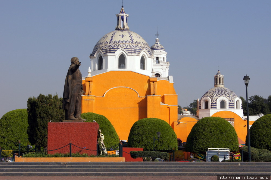 Центральная площадь Тласкала-де-Хикотенкатль, Мексика