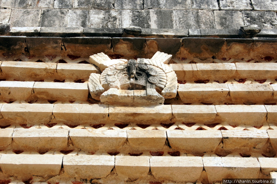 Каменная кладка в Ушмале Ушмаль, Мексика