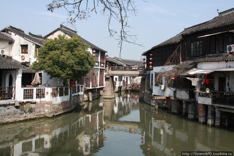 Zhujiajiao — город на воде. Пригород Шанхая. Чжуцзяцзяо, Китай