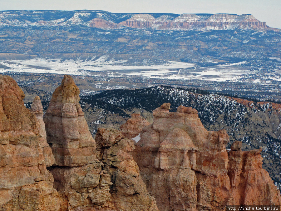 Ponderosa Canyon - американская Каппадокия Национальный парк Брайс-Каньон, CША