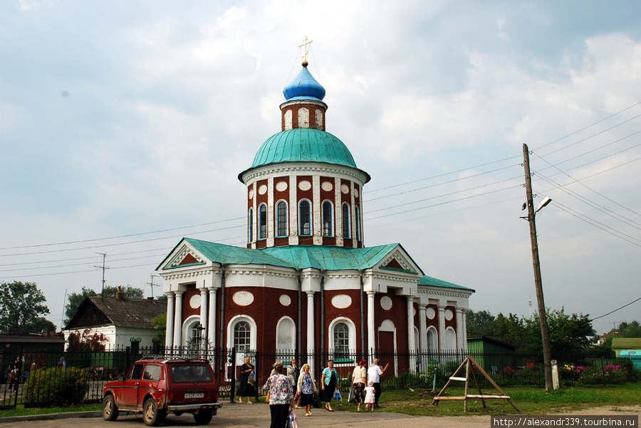 Церковь Святого Никиты Мученика  построена в 1796 году. Юрьев-Польский, Россия