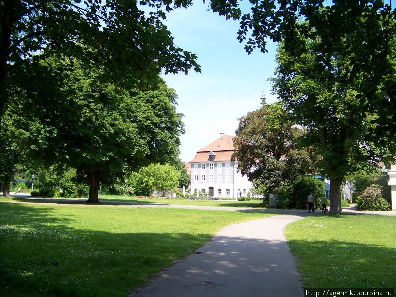 Парк вокруг Римского музея Кемптен, Германия