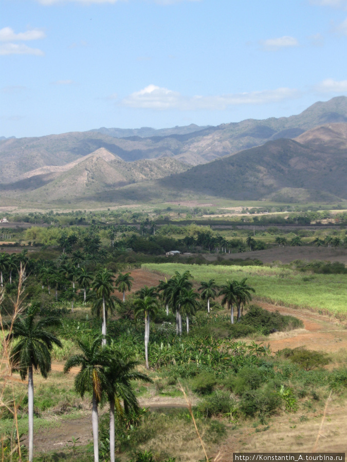долина по дороге от Тринидад до Санта Спиритуса-2 Куба