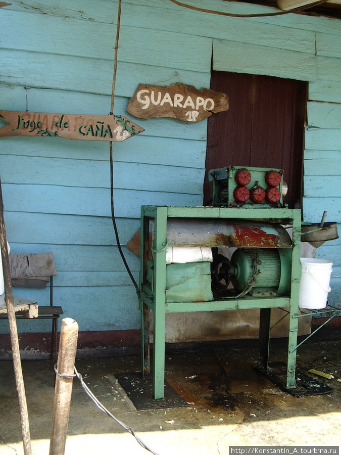 станок по изготовлению напитка из сахарного тростника Куба