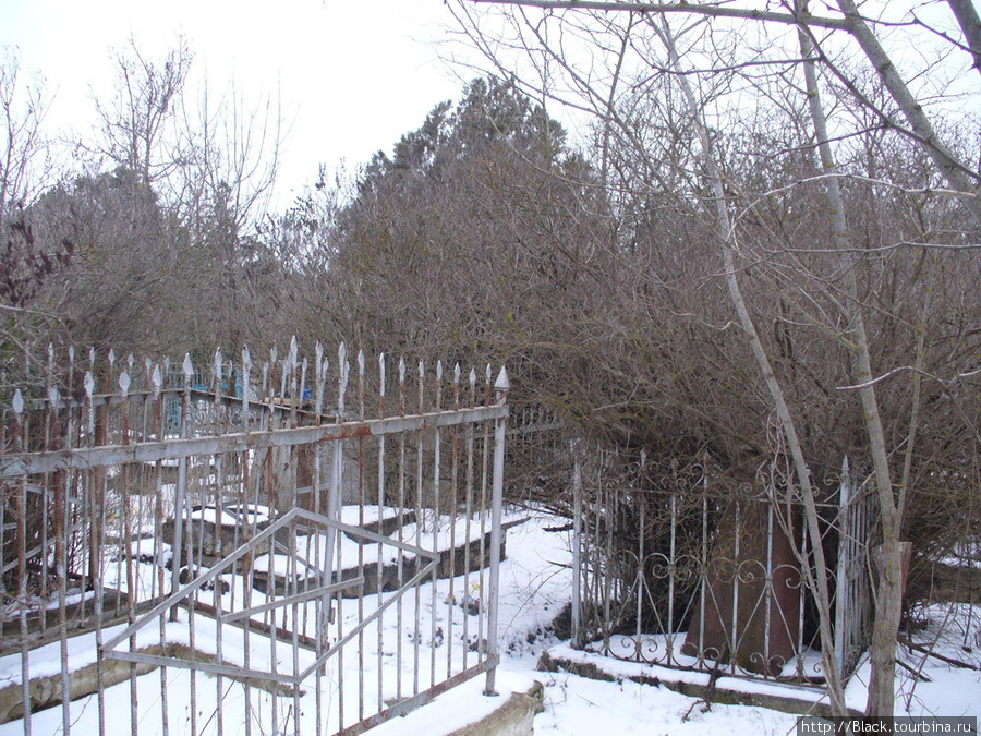 Старое городское кладбище Саки, Россия