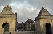 Ворота дворца  Christiansborg