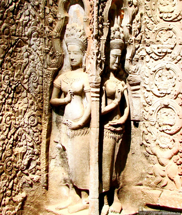 Древние апсары Сиемреап, Камбоджа
