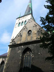 Таллинн. Церковь Олевисте считается самым высоким сооружением в Старом городе.