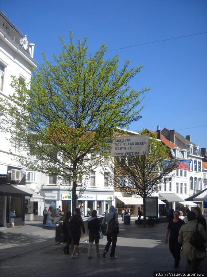 Торговая улица Кортрейк, Бельгия