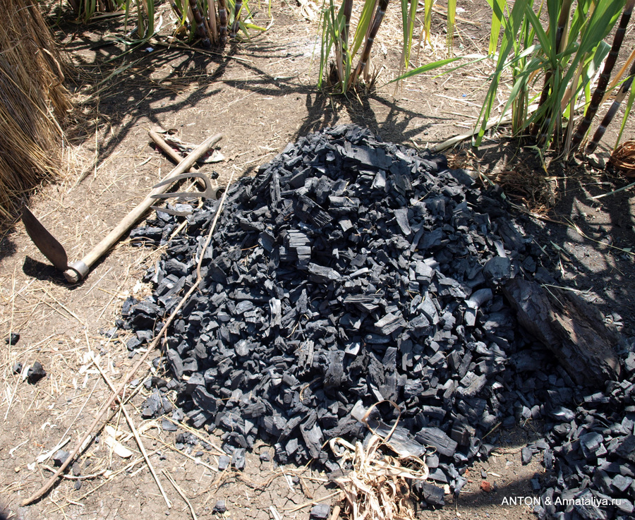 Уголь для приготовления пищи Заповедник Пиан-Упе, Уганда