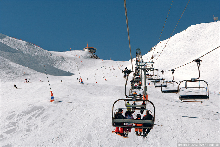 На склонах горнолыжного курорта Grand Valira Андорра