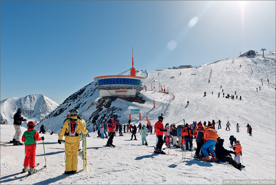 На склонах горнолыжного курорта Grand Valira Андорра