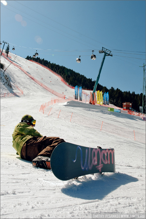 На склонах горнолыжного курорта Grand Valira Андорра