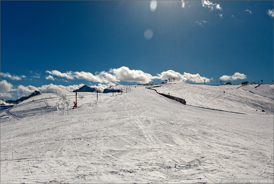 На склонах горнолыжного курорта Grand Valira Андорра