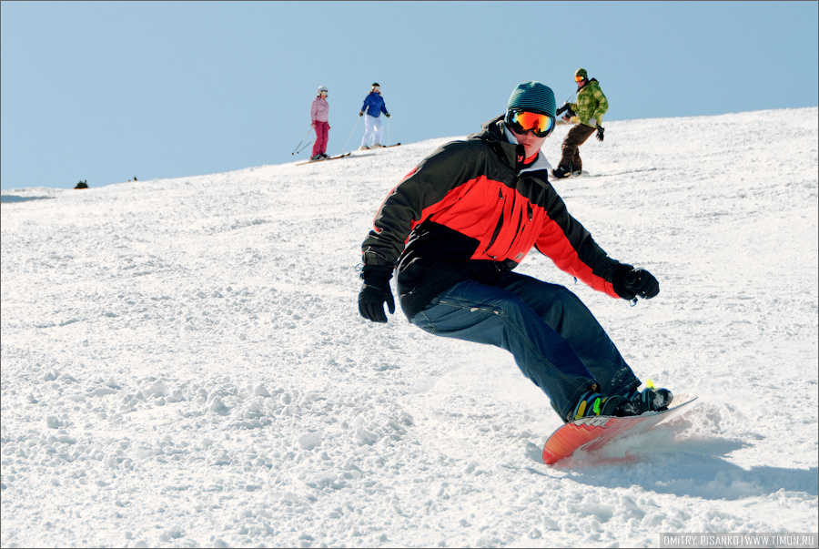 На склонах горнолыжного курорта Grand Valira