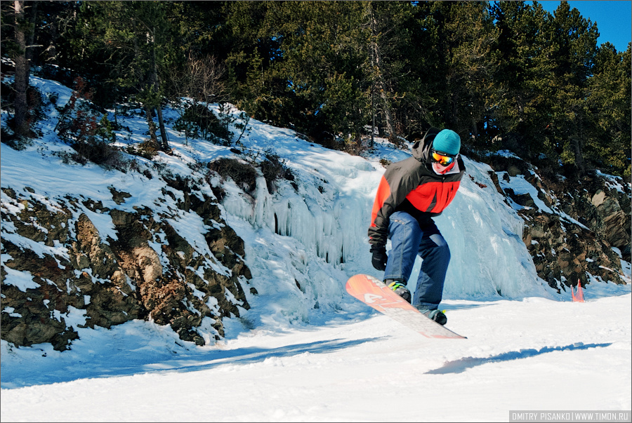 На склонах горнолыжного курорта Grand Valira Андорра