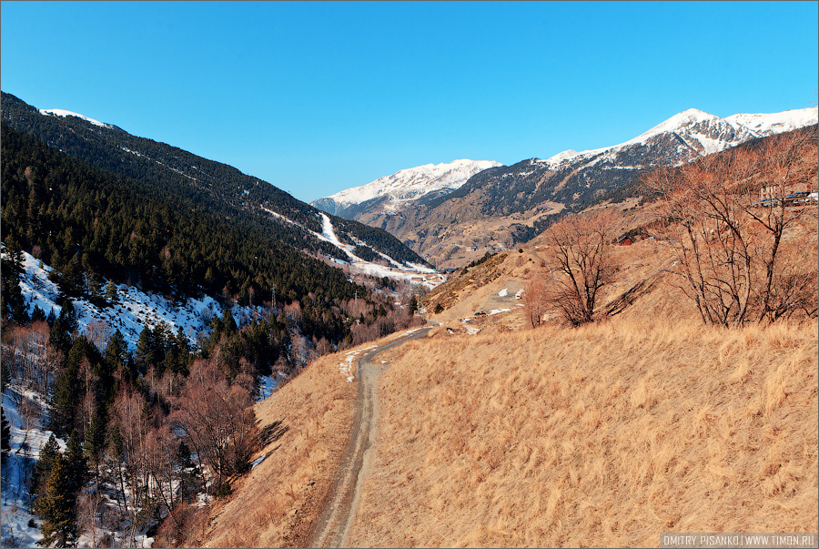 На склонах горнолыжного курорта Grand Valira Андорра