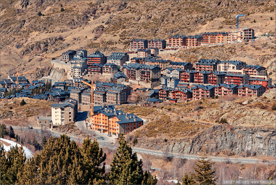 На склонах горнолыжного курорта Grand Valira Андорра