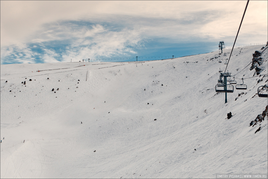 На склонах горнолыжного курорта Grand Valira Андорра