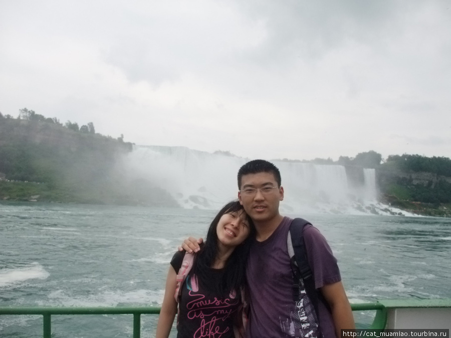 С тобой у водопада летом Ниагара-Фоллс, Канада