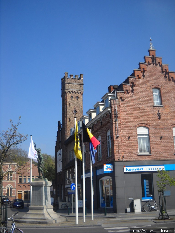 Центр города Варегем, Бельгия
