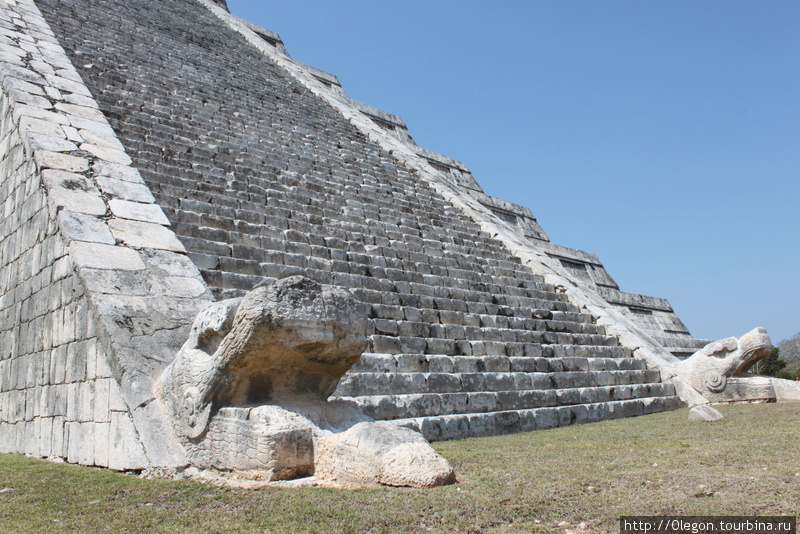 Чудеса Кукулькана Чичен-Ица город майя, Мексика