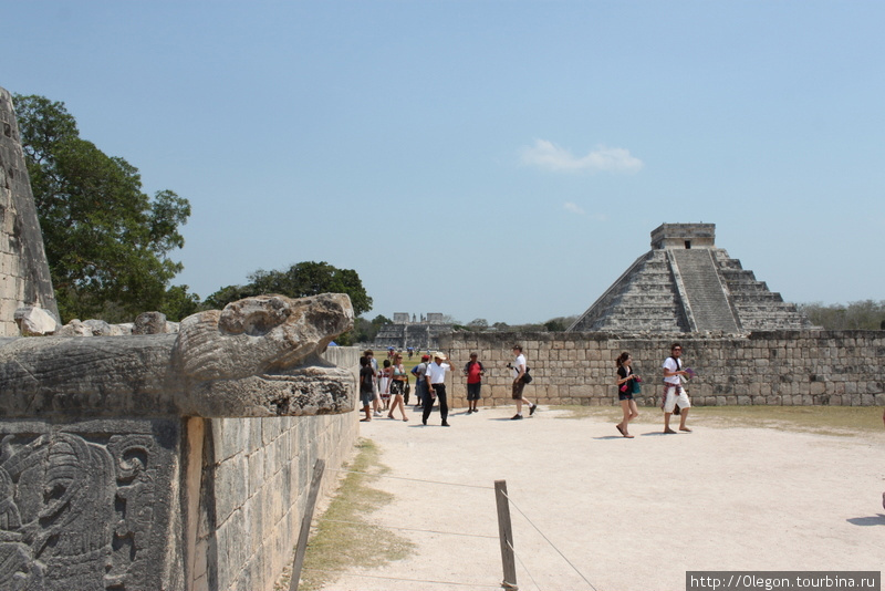 Чудеса Кукулькана Чичен-Ица город майя, Мексика