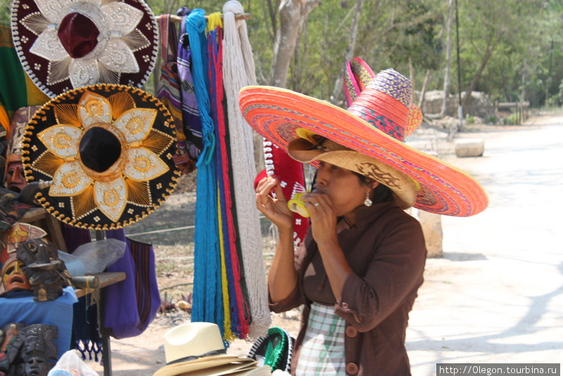 Шляпы на любой фасон Чичен-Ица город майя, Мексика