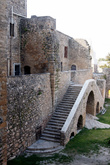 Лестница в заднем дворе монастыря Святого Антония