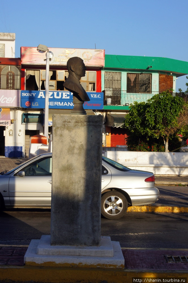 Пограничный город Четумаль, Мексика