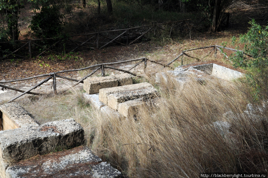 Археологический парк Неаполис в Сиракузах Сиракуза, Италия