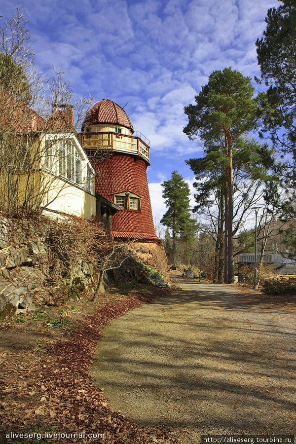 Усадьба Эмиля Викстрема - дом на скале | Finland, Visavuori