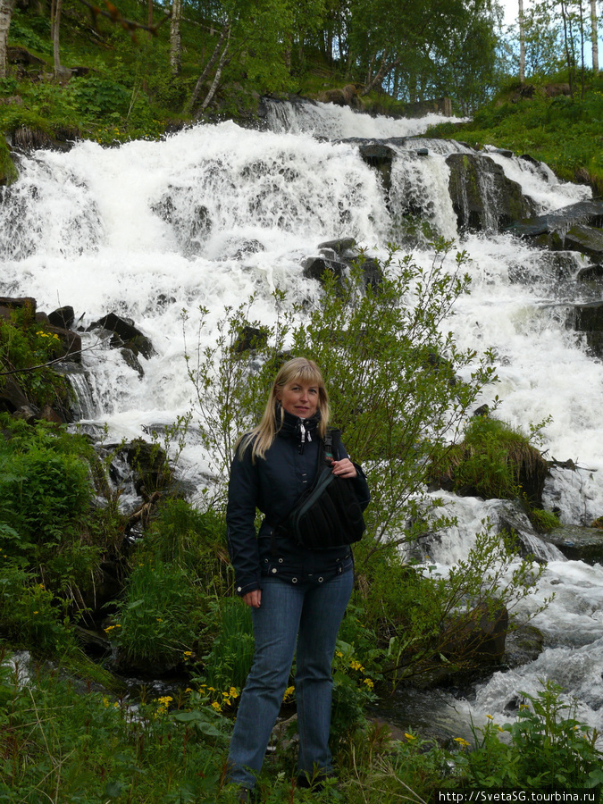 Норвежский водопад. Норвегия