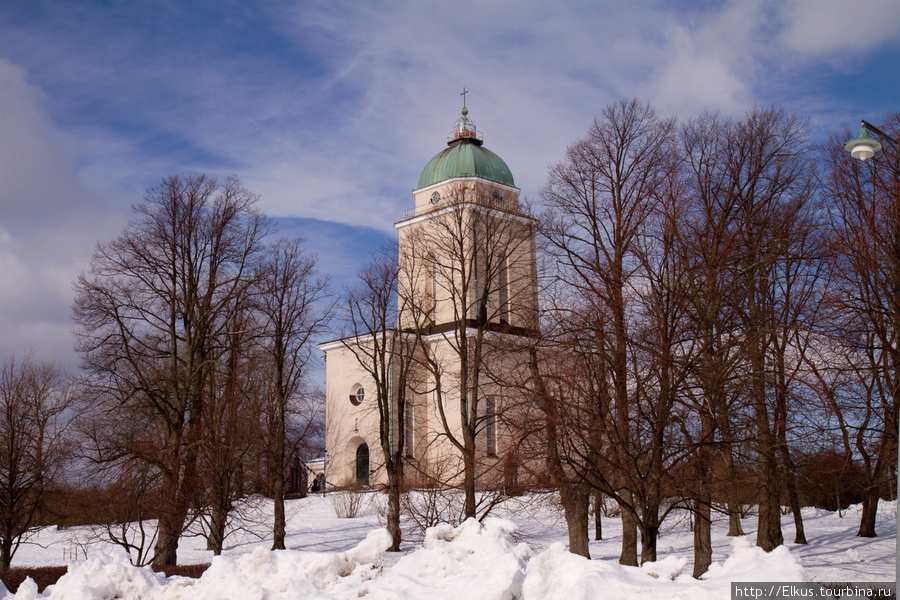Зимний Свеаборг Хельсинки, Финляндия