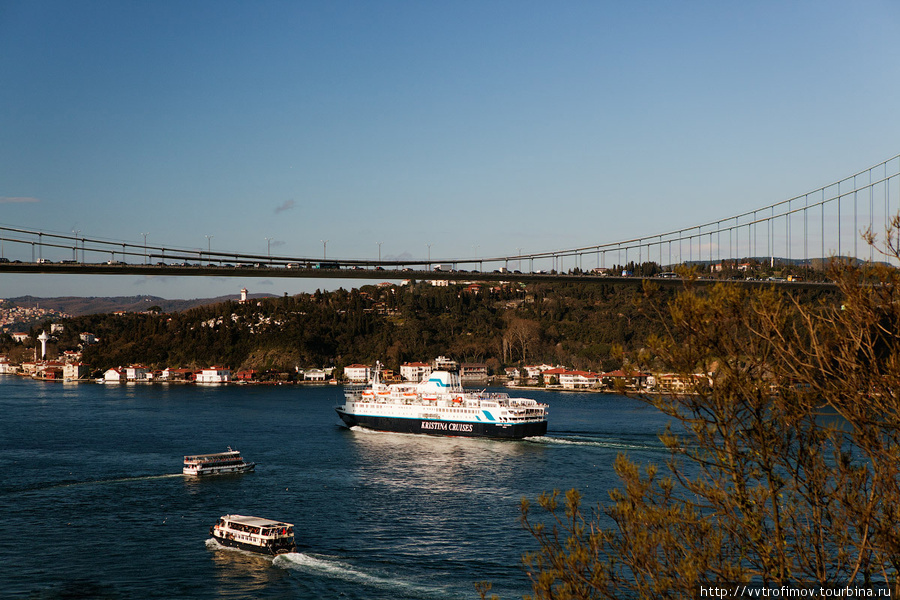 2-й Босфорский мост. Стамбул, Турция