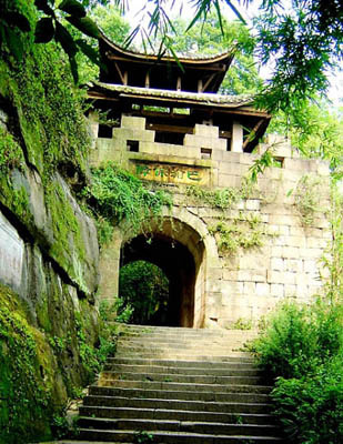 Замок Рыбацкий посёлок. Чунцин, Китай