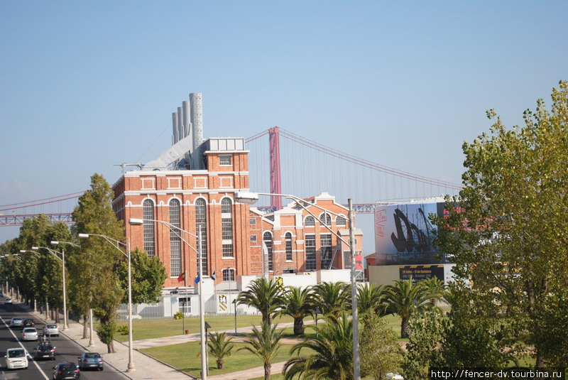 А вот и музей электричества Лиссабон, Португалия