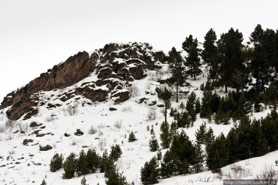 Около Карса ещё всё в снегу Восточная Анатолия, Турция
